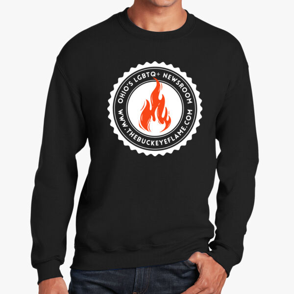 Buckeye Flame Logo Crewneck Sweatshirt Thumbnail
